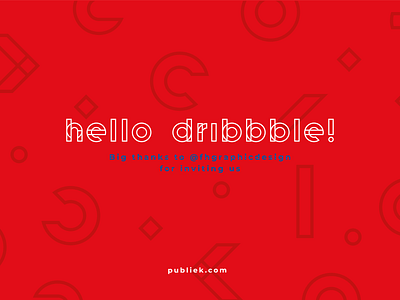 Hello Dribbble! branding creative agency design dribbble hellodribbble invite player thankyou