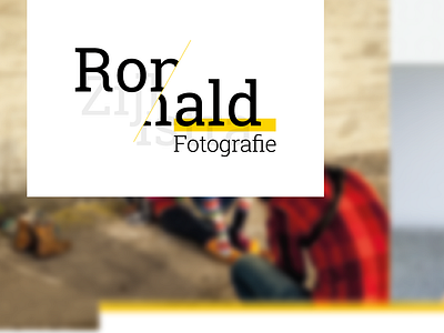 Logo for Ronald Zijlstra Photography branding corporate identity creative creative agency design identity logo photography ui ux web webdesign