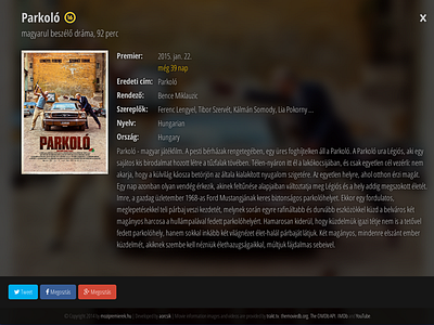 Mozipremierek.hu 2.0 - Details Page