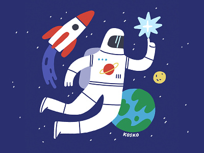 International Day of Human Space Flight april 12 astronaut dribbble earth galaxy moon rocket space spaceman spaceship star stars universe