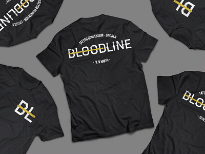 Bloodline Tee's branding convention design illustration logo print shirt t shirt tattoo typography vector