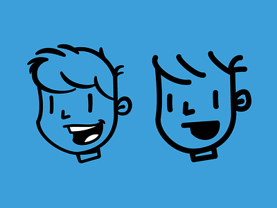 Avatar avatar boy branding character design flat head illustration logo portrait vector width tool