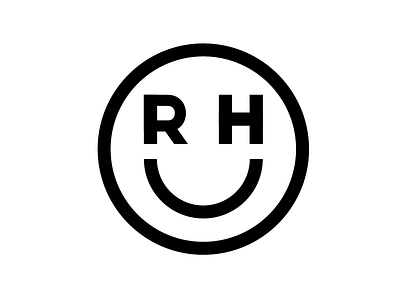Smile black and white design flat icon illustration logo mule smile smiley face sticker transfer vector