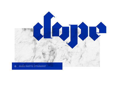 BlackLetter black blackletter branding dope illustration layout letter lettering marble type typography vector