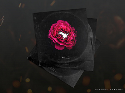 King Tides album artwork ashes band burning cover fire music record rose silhouette vinyl