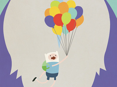 What Is Life? adventure time illustration poster