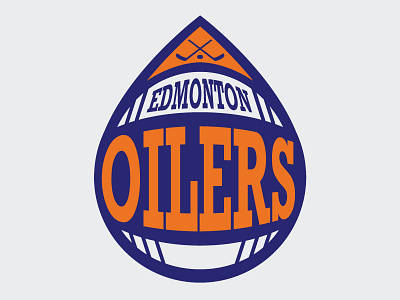 Oilers Logo Redesign hockey icon logo oilers sports team
