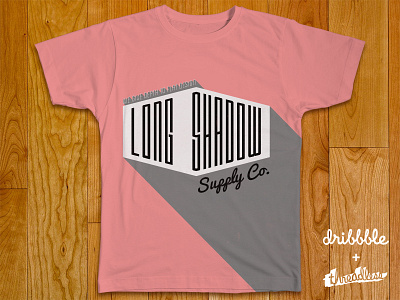 Long Shadow Supply Co. apparel contest flat long playoff shadow shirt supply threadless vintage