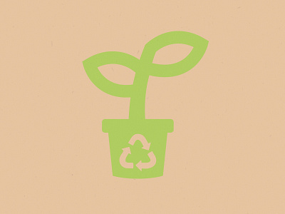 ReAPP Logo app earth green logo plant recycle