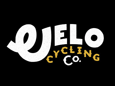 Velo Cycling Co. bike branding cycling hand lettering typography velo