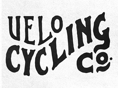 VELO bicycle bike branding lettering typography velo