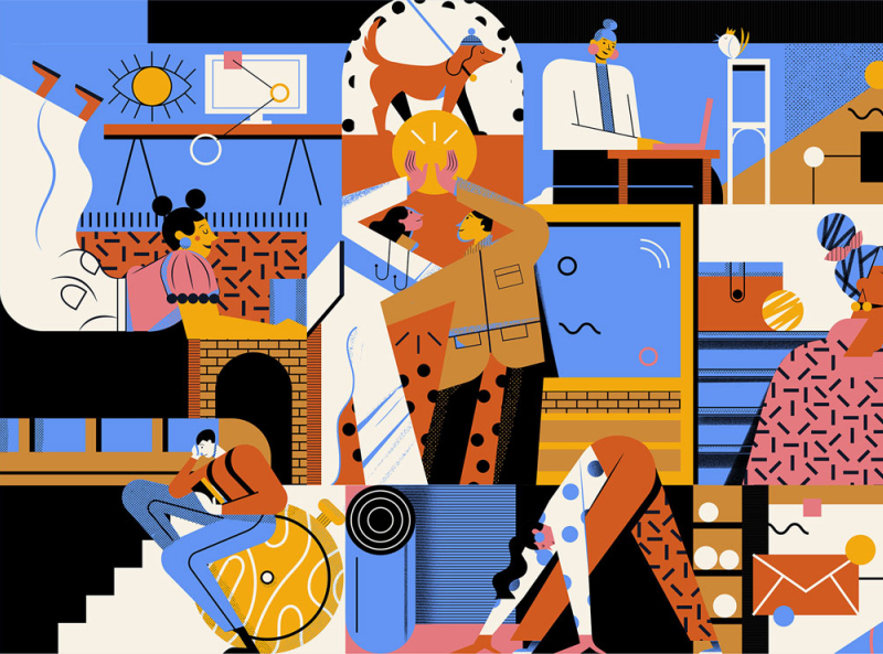 How do we work ? by Maite Franchi on Dribbble