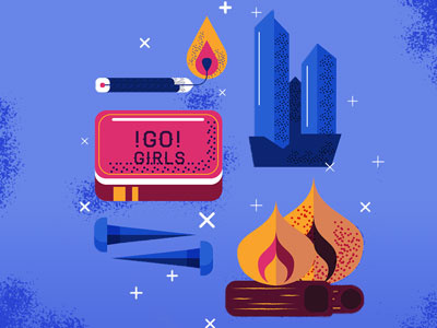 Go girls! fire girls light tools