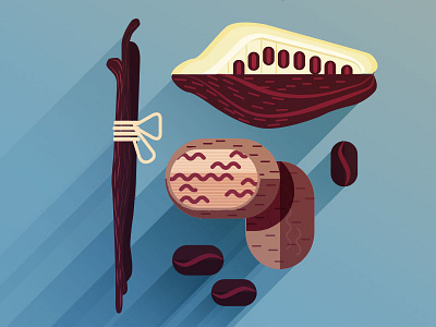 Chocolat chocolat illustration vector