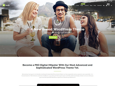 Koda WordPress Theme coupon deal design themes web design woocommerce wordpress