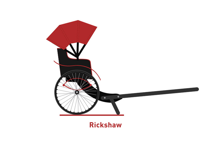 Rickshaw by YummyC on Dribbble