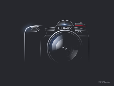 Panasonic G9 camera dark g9 icon lumix mirrorless camera panasonic