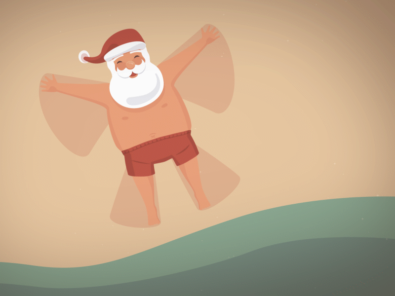 Sand Angels! after effect animation character animation design digital illustration illustration illustrator cc loop animation loopdeloop motion animation motion design vector