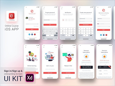 Online course iOS app Design UI kits_ part-3 app design messages design mobile design