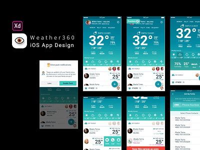 Weather iOS App Design