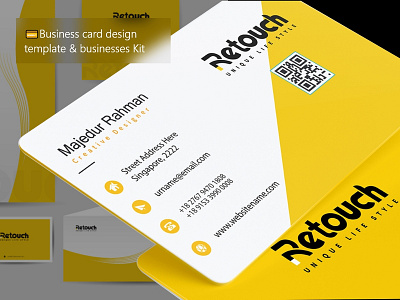💳Business card design template & businesses Kit