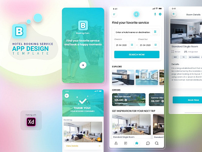 Hotel Booking App Design