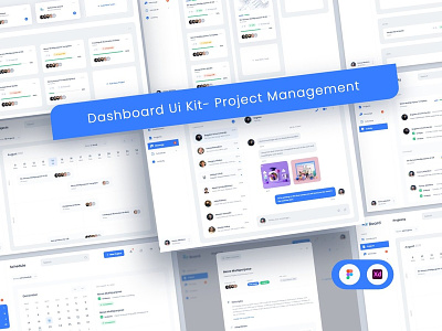 Dashboard UI Kit_ Project Management