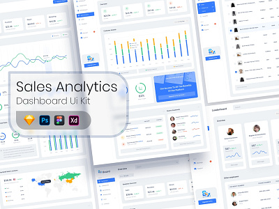 Dashboard Ui Kit - Sales Analytics