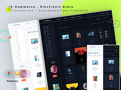 e-Commerce web UI kits_ Electronic Store