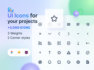 free interface icons Pack - SixSenses