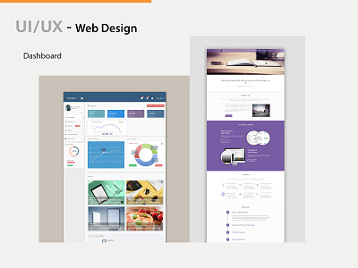 Web Dashboard Design ux designer web design