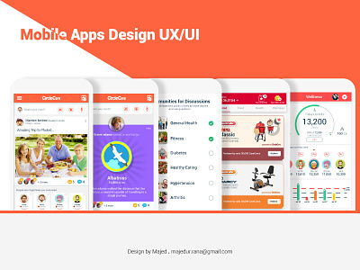 Mobile- App Design UI/UX app branding apps design uidesign ux design