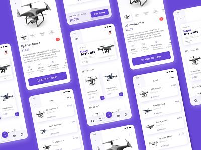 Drone online store - e-commerce app