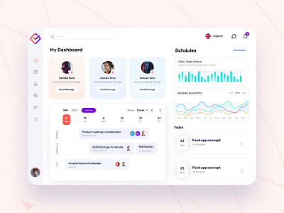 Taskiee - Team Management Dashboard