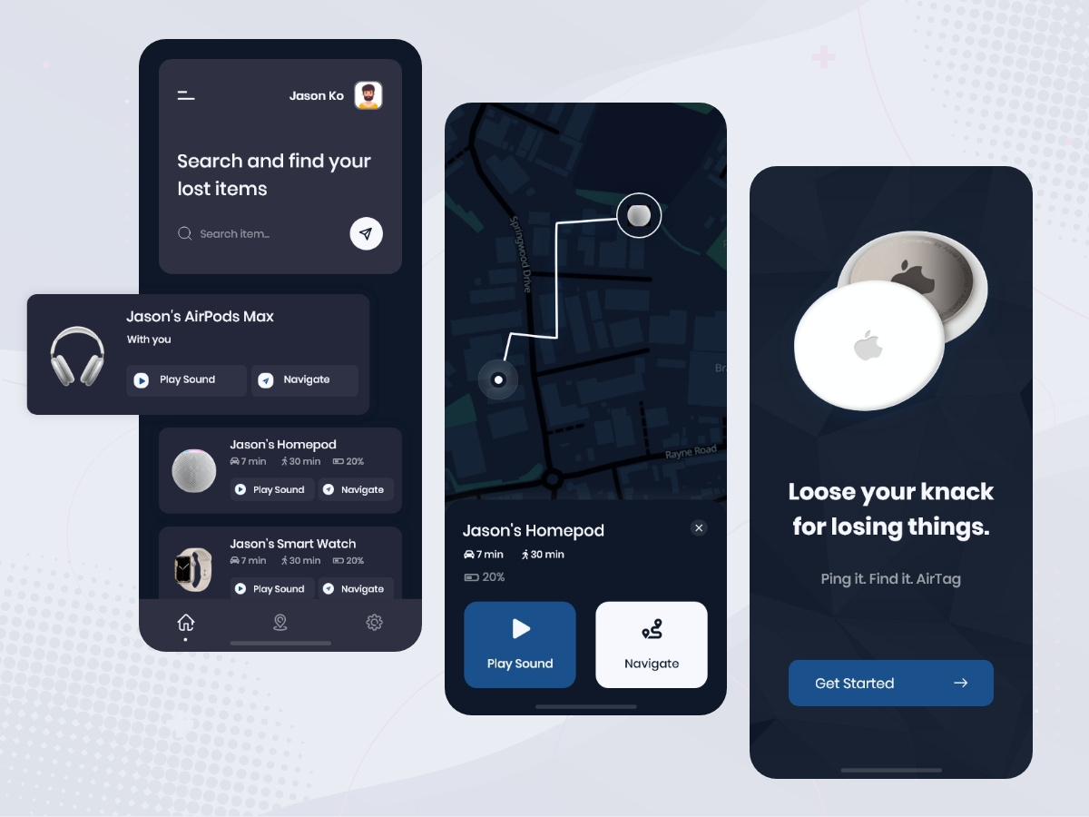 Device Locator Mobile App by Dixita Parmar on Dribbble