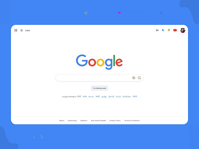 Google search page redesign