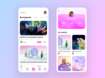 Designer Platform app - Mobile app