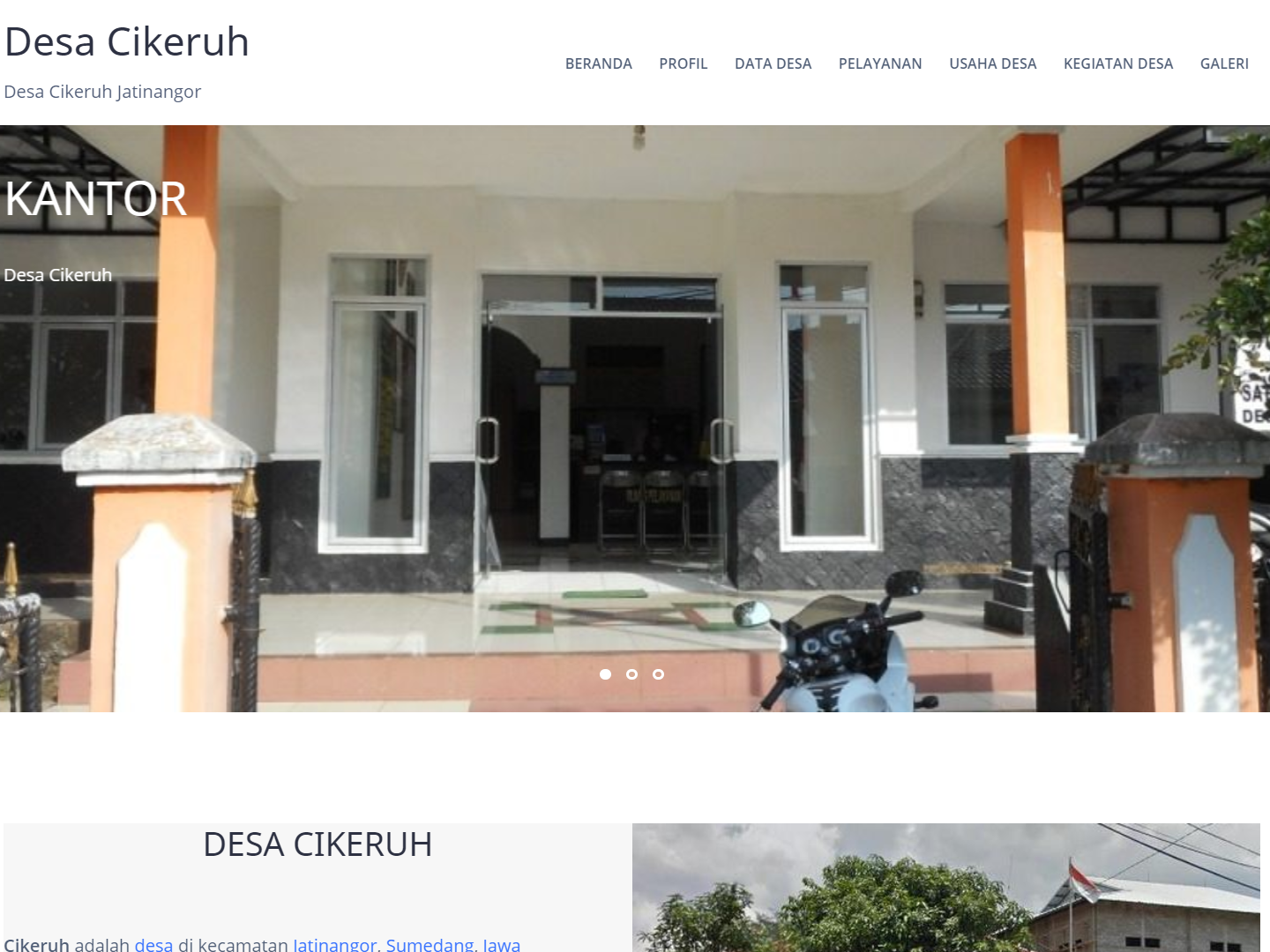 Desa Cikeruh Jatinangor by Ikhwanul Murtadlo on Dribbble