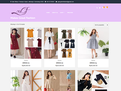 Makes Great Fashion ecommerce fashion shop frontend marketplace web wordpress