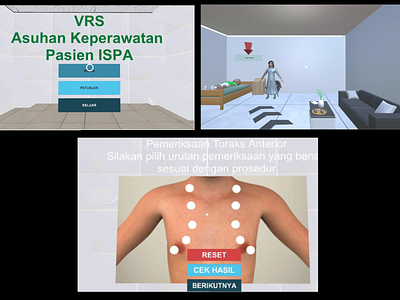 VR Simulation Asuhan Keperawatan Pasien ISPA education app mobile app simulation urti virtual reality