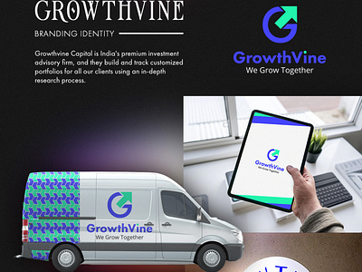 Brand Identity design by Rajeev Khatri (LetStarts)for GrowthVine