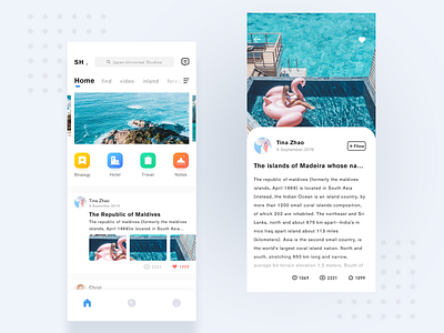 TRAVEL APP app designs ui 设计