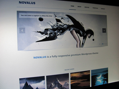 Improved novalus open sans photoshop theme wordpress wordpress theme