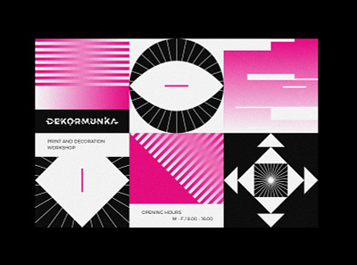 DEKORMUNKA advertisement branding business card case study decor graphic design identity illustration letterhead logo logo concept logo design logomark logotype minimal modern print stationary vector