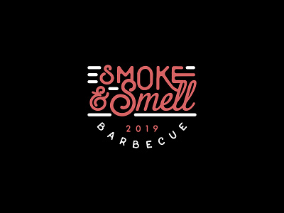 Smoke 'n Smell Barbecue barbecue branding branding and identity design icon lettermark logo logo concept logo design logomark logomarks logotype minimal restaurant restaurant logo vector