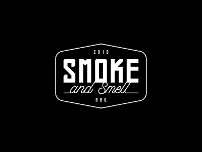 Smoke and Smell barbecue bbq branding design logo logo concept logo design logomark logomarks restaurant