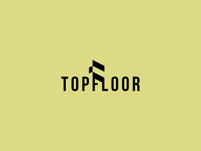 Top Floor logo architecture booking branding building constructor design initial lettermark logo logo concept logo design logomark logomarks logotype minimal top vector