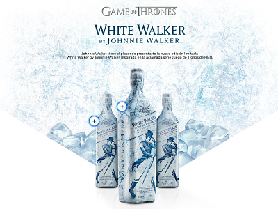 Game of Thrones, White Walker Landing Page