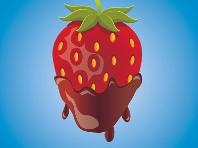 Strawberry1 01 design illustration vector
