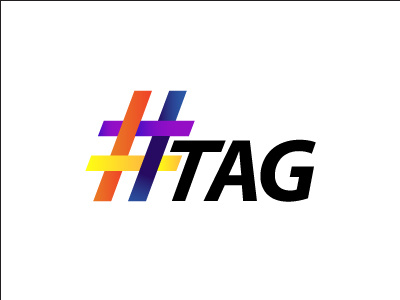 tag illustration logo typography vector